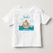 Noah's Ark Birthday Kinder Shirts (Voorkant)
