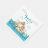 Noah's Ark Birthday Napkins Servet (Hoek)
