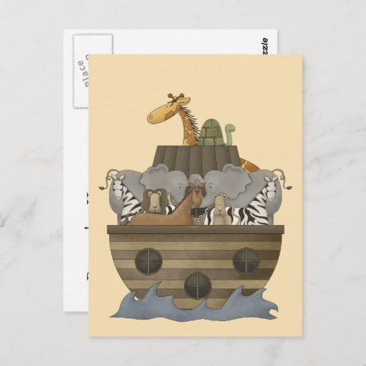 Noah's Ark Blank - personaliseer het zelf Briefkaart (Voorkant / Achterkant)