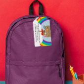 Noah's Ark Blessing of the Backpack Church Cadeaulabel