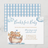 Noah's Ark Boeken voor Baby Briefkaart (Voorkant / Achterkant)