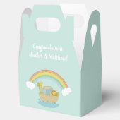 Noah's Ark Boho Baby shower Bedankdoosjes (Geopend)