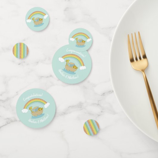 Noah's Ark Boho Baby shower Confetti (Groep)