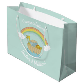 Noah's Ark Boho Baby shower Groot Cadeauzakje