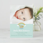 Noah's Ark Boho Baby Shower Kaart (Staand voorkant)