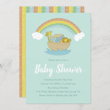 Noah's Ark Boho Baby shower