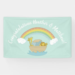 Noah's Ark Boho Baby shower Spandoek