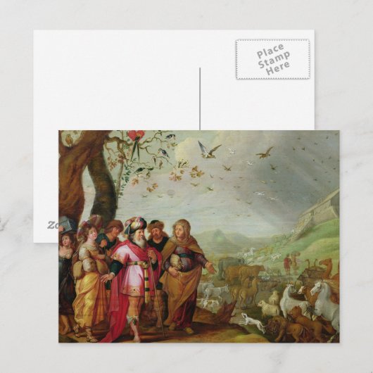 Noah's Ark Briefkaart (Voorkant / Achterkant)