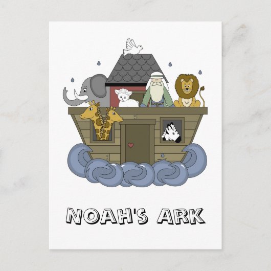 Noahs Ark Briefkaart (Voorkant)