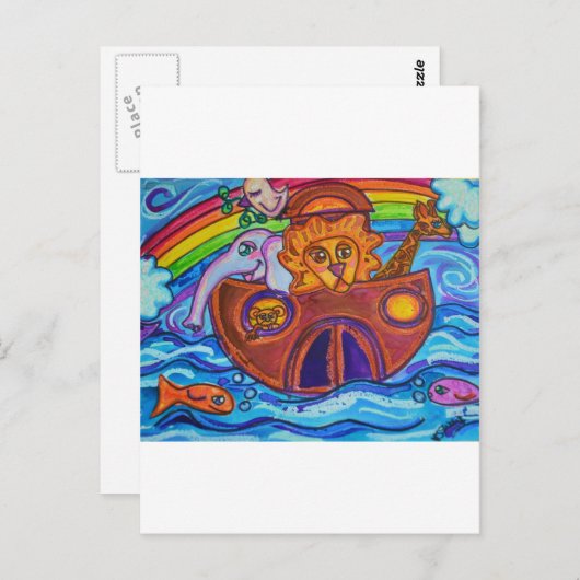 Noah's Ark Briefkaart (Voorkant / Achterkant)