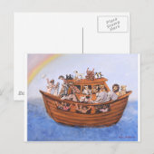 Noah's Ark Briefkaart (Voorkant / Achterkant)