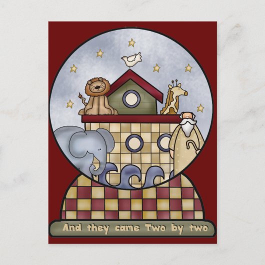 Noah's Ark Briefkaart (Voorkant)