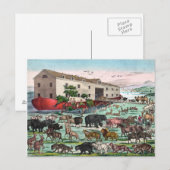 Noah's Ark briefkaart (Voorkant / Achterkant)