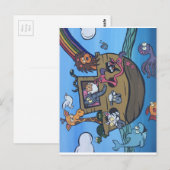 Noah's Ark Briefkaart (Voorkant / Achterkant)