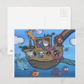 Noah's Ark Briefkaart (Voorkant / Achterkant)