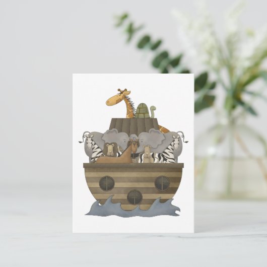 Noah's Ark Briefkaart (Staand voorkant)