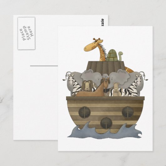 Noah's Ark Briefkaart (Voorkant / Achterkant)