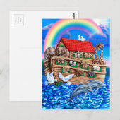 Noah's Ark Briefkaart (Voorkant / Achterkant)