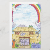 Noah's Ark Briefpapier (Voorkant / Achterkant)