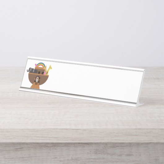 Noah's Ark Bureau Naambordje (Voorkant)