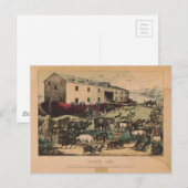 Noah's Ark by Currier & Ives (1868-1878) Briefkaart (Voorkant / Achterkant)