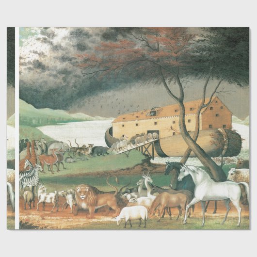 Noah's Ark Cadeaupapier (Vlak)