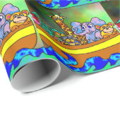 Noah's Ark Cadeaupapier (Rol Hoek)