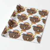Noah's Ark Cadeaupapier (Uitgerold)