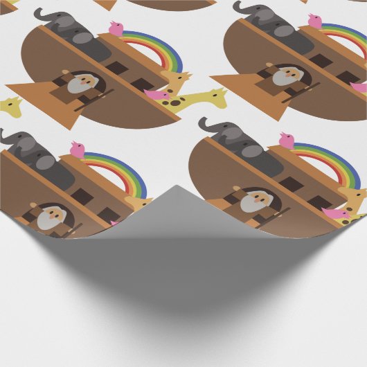 Noah's Ark Cadeaupapier (Hoek)