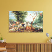 Noah's Ark Canvas Afdruk (Insitu (Woonkamer))