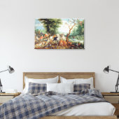 Noah's Ark Canvas Afdruk (Insitu (Slaapkamer))