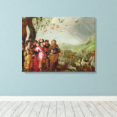 Noah's Ark Canvas Afdruk (Insitu (Houten vloer))