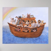 Noah's Ark Canvas Print (Voorkant)