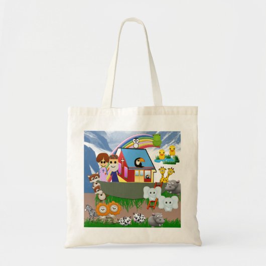 Noah's Ark Canvas tas (Voorkant)