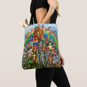 Noah's Ark Canvas tas