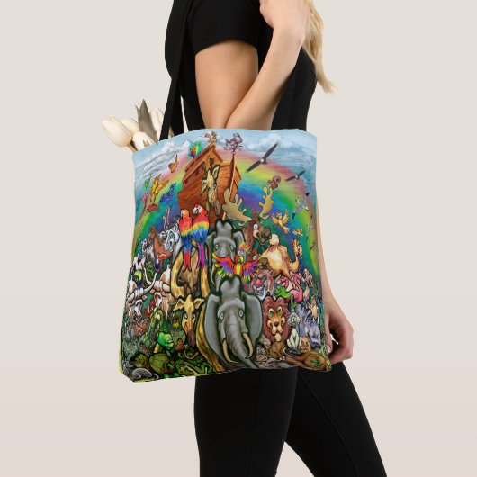 Noah's Ark Canvas tas (Dichtbij)