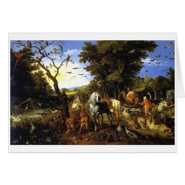 Noah's Ark Card (Voorkant Horizontaal)