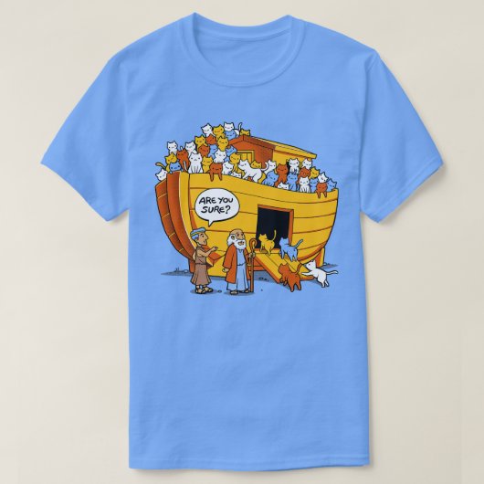 Noahs Ark Cat T-shirt (Design voorkant)