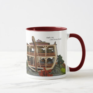 Noahs Ark Cross Section Diorama Coffee Mok