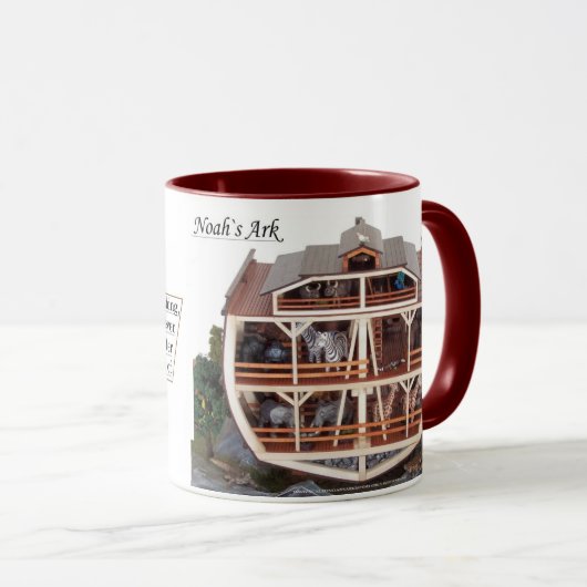 Noah's Ark Cross Section Model Mok (Voorkant rechts)