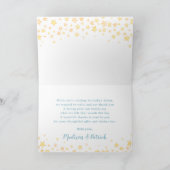 Noah's Ark Cute Animals Boy Birthday Baby shower Bedankkaart (Binnen)