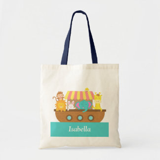Noah's Ark, Cute Animals voor kinderen Tote Bag