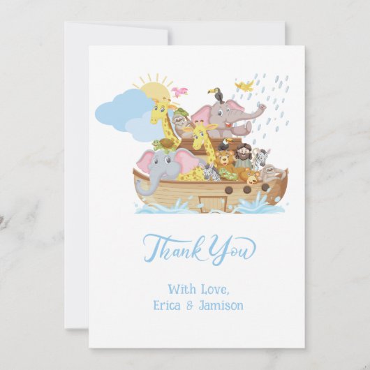 Noah's Ark Dank je kaart (Voorkant)