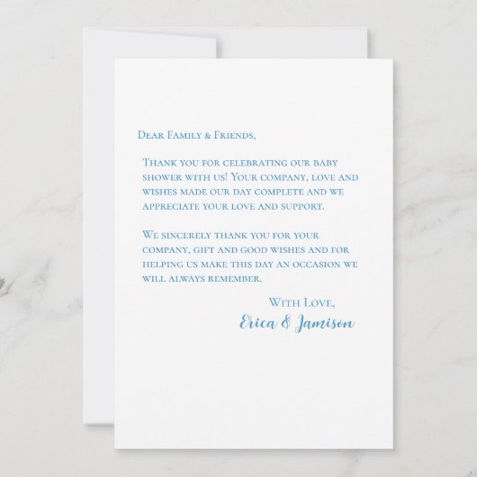 Noah's Ark Dank je kaart (Achterkant)