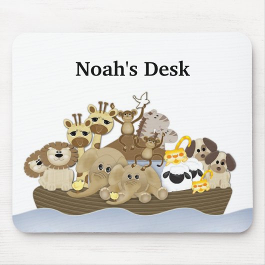 Noah's Ark Desk Muismat (Voorkant)
