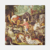 Noah's Ark, detail van de rechterkant Magneet (Voorkant)