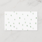 Noah's Ark Diaper Raffle Kaart (Achterkant)