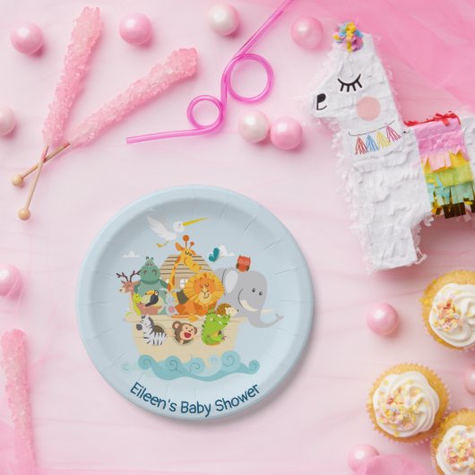 Noah's Ark - dieren Papieren Bordje (Feest)