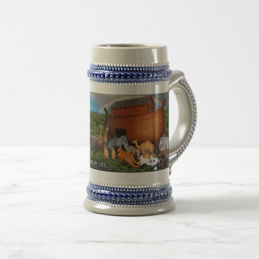 Noahs Ark Diorama Stein Bierpul (Voorkant rechts)
