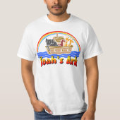 Noah's ark en regenboog t-shirt (Voorkant)